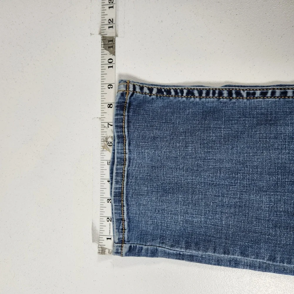 Shyanne Life Womens Blue‎ Wash Bootcut Jeans Size 32W x 32L - Picture 5 of 9